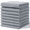 Grey, variant on Simmore Premium Cotton Kitchen Towels, Super Soft Absorbent Dish Towels for Kitchen, Flat and Terry Dish Cloths Washing Dishes, 6-Piece Set, 18x28 Inches, Khaki