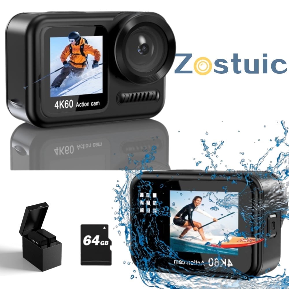 30▢ULTRAMANtheAnimation IY0813-3 Froura Action Camera 4K 60FPS, 30MP, 132FT Waterproof, Dual