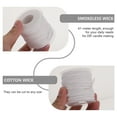 thumbnail image 2 of SHISUYAN 1 Roll 61M Cotton DIY Natural Candle Braided Wicks Twine String Spools Rope, 2 of 9