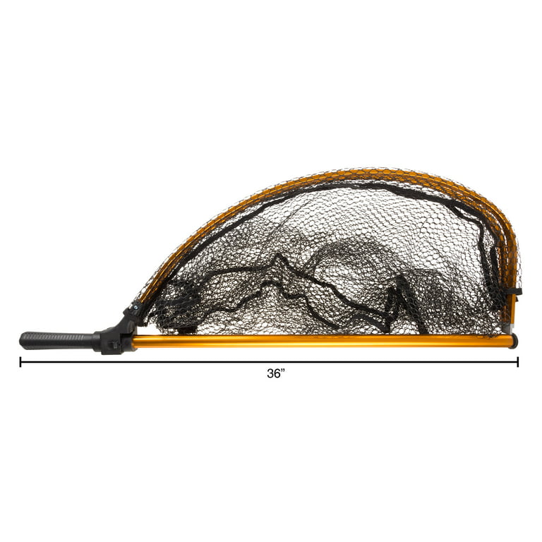 Wakeman Fishing Landing Net- Collapsible and Foldable with Corrosion  Resistant Handle 