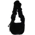 thumbnail image 1 of Bolso felpa Btafrte 6202 Dopamina con cordón Correa para El hombro nube negro, 1 of 9