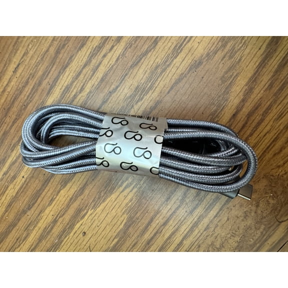 6ft gray charging cable