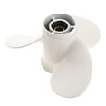 thumbnail image 1 of 3 Blade Outboard Motor Propeller 9 1/4 X 10-J1 For 15HP Boat Motor Engine Parts, 1 of 6