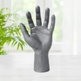 thumbnail image 5 of PVC Male Mannequin Hand Men's Hand Model Displays Jewelry Bracelet Glove Organizer Stand Holder Gray Left, 5 of 8