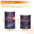 thumbnail image 6 of Yayeee Flameless Candles with Remote Flickering Battery Operated Multi Color Changing, Blue Neon Road, 6 of 7