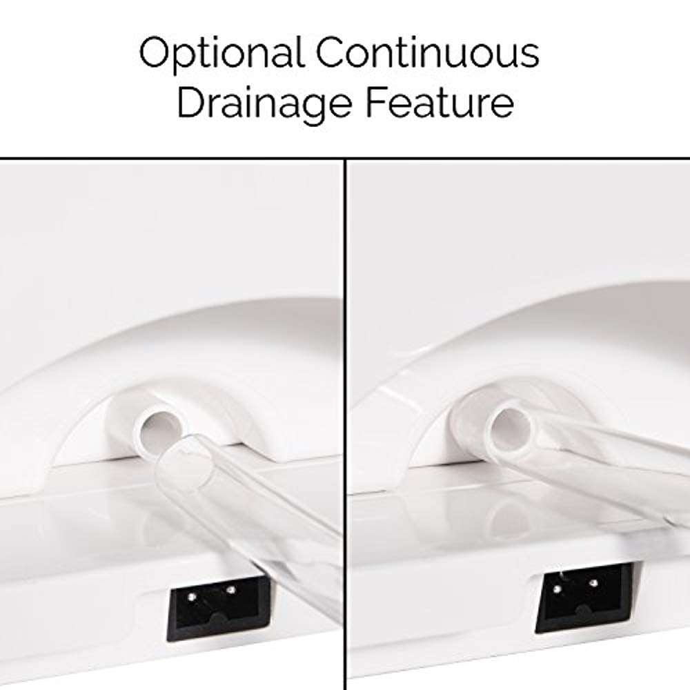 Room or Business LOCKDOWN Automatic Dehumidifier with Quiet Operation Drain Hose and Self Monitoring Controls for Humidity Control in Home