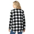 thumbnail image 2 of Woman Within Plus Size Classic Flannel Shirt, 2 of 5
