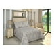 thumbnail image 1 of DORMIREAL Colcha Roma Individual De Color Blanco Y Beige, Doble Vista, Ropa De Cama Habitación Decoración, para Todas Las Estaciones, Cómodo, Acogedor, Lavable En Casa DORMIREAL COROIN, 1 of 2