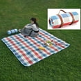 thumbnail image 1 of TIMIFIS Couverture de Pique-Nique en Tissu Lavable Tapis de Pique-Nique Tapis de Plage Tapis de Camping Extérieur Cuir Épais Sangle à Main Fournitures de Randonnée Camping Tapis de Plage Touristique Camping & Randonnée, 1 of 8