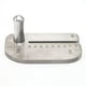 thumbnail image 5 of Placa de ayuda para perforar cuero, ideal para trabajos artesanales de cuero, resistente, fácil de usar, de acero inoxidable para principiantes., 5 of 9