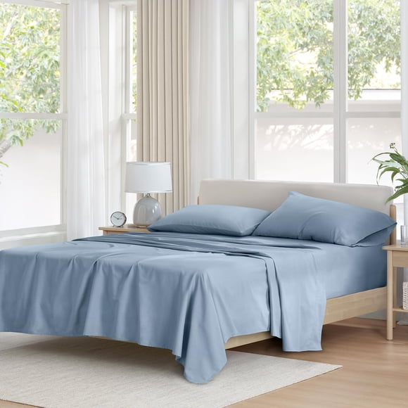 Comfort Spaces 100% Cotton Sheet Set Breathable,