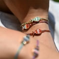 thumbnail image 4 of Elegant Adjustable Braided Cord Bracelet Featuring Metallic Fish Charm And Smooth Oil Finish For Daily Wear, 4 of 12