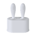 thumbnail image 3 of ezpz Tiny Pops (Pewter) - Popsicle Mold Set with Wands for Infants 4 Months + - Two Pack - Baby Essentials, 3 of 7