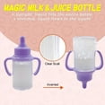 thumbnail image 3 of Baby Doll Feeding Bottles Magic Sets Disappearing Milk Pretend Play Toy, 3 of 5