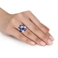 thumbnail image 6 of Everly Women's Created Sapphire Sterling Silver Ring, 6 of 8