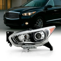 AKKON - Fits 2013 Infiniti Jx35 / 2014-2015 QX60 OE HID Model Projector LED Headlights Left Driver Side Assembly