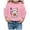 Y1 Pink, variant on Halloween Girls Sweatshirt Pumpkin Print Long Sleeve Crew Neck Trendy Winter Grey Pullover Sweater Size 5-6 Years