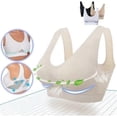 thumbnail image 5 of 3pcs Women Sports Bra, Breathable Cool Lift Up Air Bra, Comfortable Sleep Bras Seamless Wireless Cool Workout Yoga Bra, 5 of 5