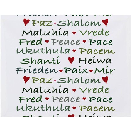 

Holiday Essence Words of Peace Word Print Placemat