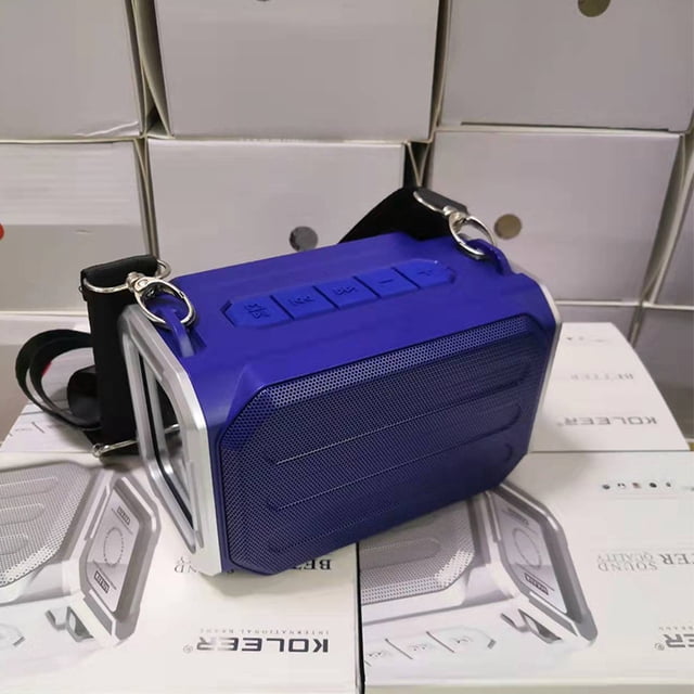 Altavoz Bluetooth S159 inalámbrico portátil para exteriores, correa de hombro portátil, subwoofer pesado, mini teléfono móvil, audio en vivo