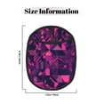 thumbnail image 2 of Multi-Functional Oven Silicone Pot Pad 7.5×9.4in Anti-Slip Heat-Insulating Pad Baking Gloves Heat-Resistant Cotton Layer 2pcs Darkmagenta Geometric Patterns_3, 2 of 7