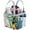 Clear Gray, variant on Mesh Shower Caddy Tote, Portable College Bathroom Tote, Quick Hold , 8 Basket Pockets with Key Hook and 2 Oxford Handles