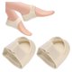 thumbnail image 1 of Protectores de talón Almohadillas ajustables para el talón Cierre de gancho y bucle Soportes para el talón Amarillo Pequeño, 1 of 7