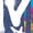 HEATHER NAVY, variant on MTV Logo - MTV Logo Spray Paint - Youth Girls Fitted Short Sleeve T-Shirt