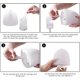 thumbnail image 5 of Bedroom Humidifier, 250ml Small Cool Mist Humidifier with Adjustable Night Light Function, USB Portable Desktop Humidifier for Nursery Office, Auto Po, 5 of 5