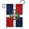 thumbnail image 2 of Breeze Decor 58156 Drapeau de Jardin à Impression Recto Verso de la République Dominicaine - 13 x 18,5 Po, 2 of 4