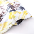 thumbnail image 4 of DriftAway Acacia Floral Blossom Watercolor Printed 100 Percent Blackout Thermal Insulated Window Curtain Valance Rod Pocket Single 52 Inch by 18 Inch Plus 2 Inch Header Yellow, 4 of 6