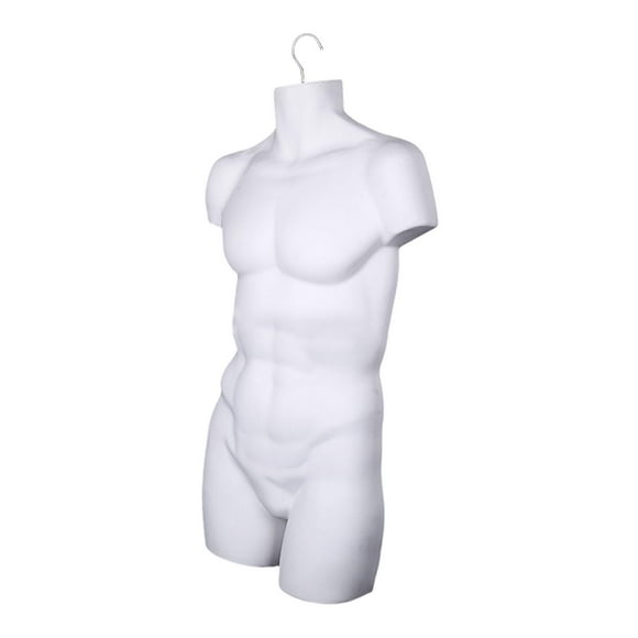 Percha de maniquí masculino, soporte para torso, maniquí para exhibiciones, centros comerciales, tiendas minoristas y
