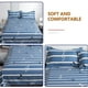 thumbnail image 5 of Juego de Cama, Sábanas y Fundas de Almohada, Juego de 3 Piezas con 2 Fundas de Almohada, 1 Sábana Encimera, Juego de Sábanas, Antiencogimiento, Antidecoloración, Fácil Cuidado., 5 of 7