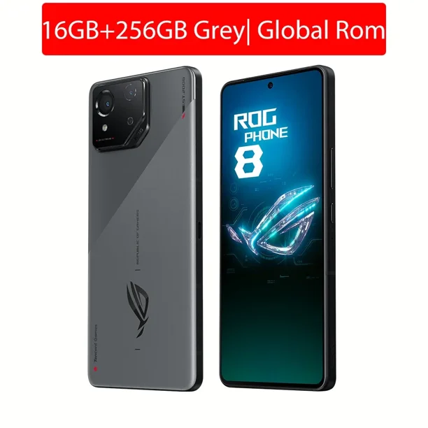 Smartphone ASUS ROG Phone 8 16+256GB Snapdragon 8 Gen 3 5G gris 6