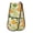 Citrus Fruits and Leaves, variant on Dailycode Double Sided Oven Mitt with Loop Heat Resistant Kitchen Long Potholders 7" x 35" Groovy Daisy Flower and Peace Symbol