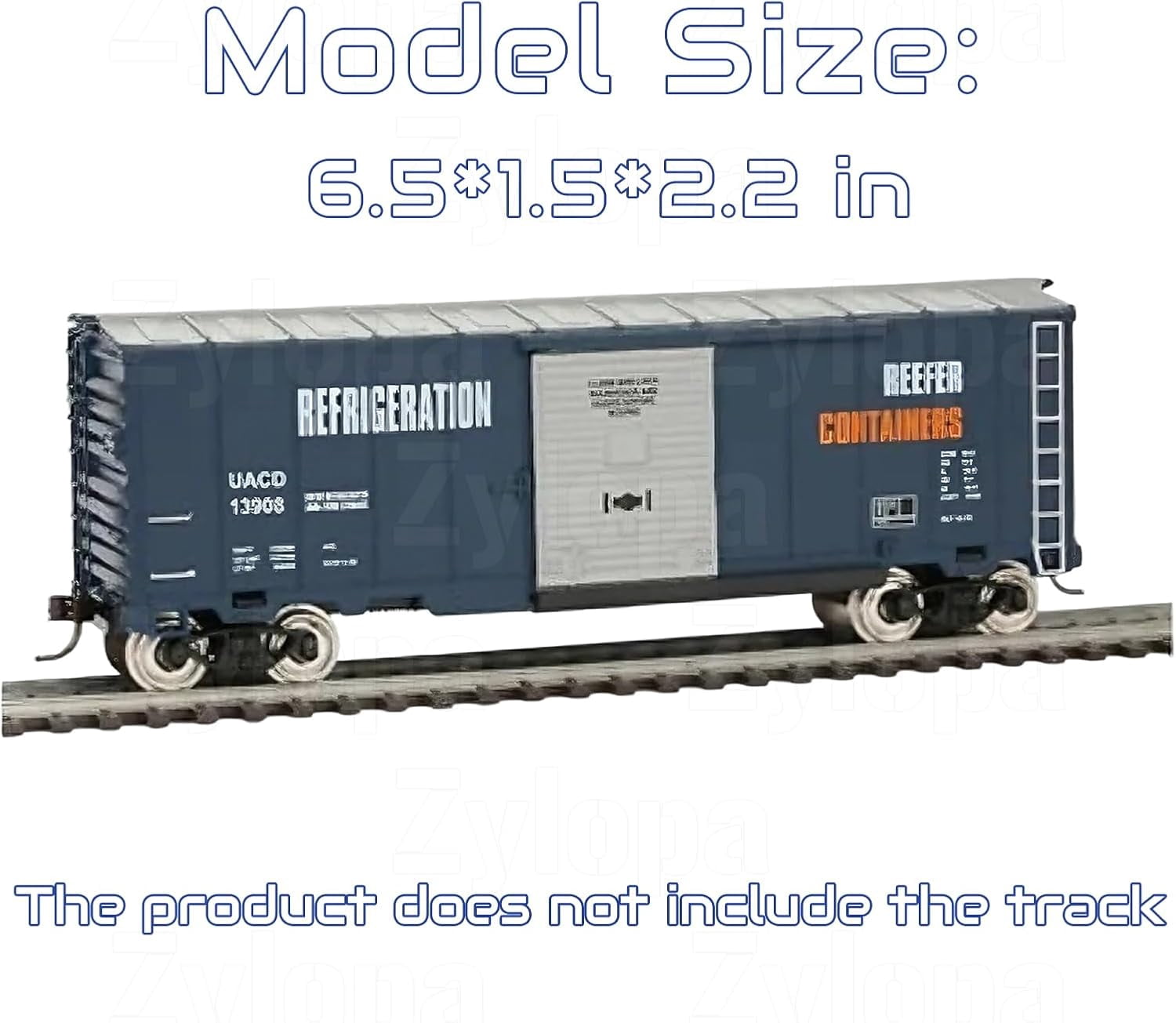 HO Scale Railway Carriage: 40-Foot Flat Car 1:87 Scale Model Crafted from Rust-Resistant Nickel Silver Alloy Compatible with HODC Series Track layouts（98210）