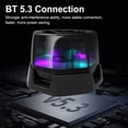 thumbnail image 2 of Altavoz Compatible con Bluetooth Magnético con Luz RGB, Altavoz Inalámbrico Pequeño Compatible con Bluetooth 5.3, Minialtavoces para Teléfono, 2 of 5