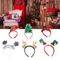 thumbnail image 2 of Diadema Navidea con Cuernos Navideos una Diadema Navidea Segura para Adultos y Nios Diadema de Papá Noel Diadema de astas de Navidad D ANGGREK Cocina, Decoración y Otros, 2 of 8