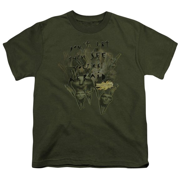 Mirrormask Dont Let Them Youth 18/1 T-Shirt Military Green