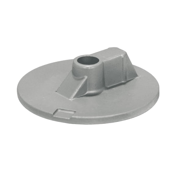 Zinc For Mercruiser Bravo 3 Skeg Trim Plate Flat Trim Tab Zinc No Threads Replaces 76214-4