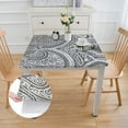 thumbnail image 2 of Acheng Paisley Pattern Square Tablecloth Great for Home Kitchen/Parties/Holiday Dinner 100% Polyester Fiber 52*52, 2 of 8