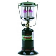 Texsport 14202 Double Mantle Lantern, 6 hr Burning, 16.4 or 14.1 oz Propane Fuel, 600 lumens, Black