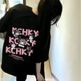 2024 Y2K Sanrio Kuromi Harajuku Kawaii Anime T Shirt Women Cute Cartoon