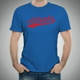 thumbnail image 2 of Atlanta City Baseball Script Basic Cotton T-Shirt - Large - Royal, 2 of 6