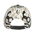 thumbnail image 6 of Kdxio Unisex Snake Pattern Baseball Cap Unisex Washed Classic Adjustable Hat, 6 of 8