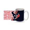 thumbnail image 1 of Rico Industries Nfl Football Houston Texans Taza De Cerámica Blanca De 15 Onzas, 1 of 2