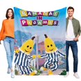 thumbnail image 1 of Plátanos en Pijama anti-pilling, suave, ligera, esponjosa y acogedora de lujo para hogar y cocina – Perfecta para niños y adultos,50X70cm, 1 of 6