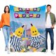 thumbnail image 1 of Plátanos en Pijama anti-pilling, suave, ligera, esponjosa y acogedora de lujo para hogar y cocina – Perfecta para niños y adultos,100X130cm, 1 of 6