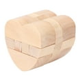 thumbnail image 2 of Puzzle Lock Toy, Logic Training Funny Unlock Interlock Puzzle Portable  For Home Travel For Elderly, 2 of 8