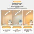 thumbnail image 2 of LED Eye-Caring Desk Lamp for Students - USB Powered, 3-Level Dimmable & Color-Adjustable, Portable Reading Light with Adjustable Stand, Includes Power Cable & Charger - Ideal Gift for Study and, 2 of 6